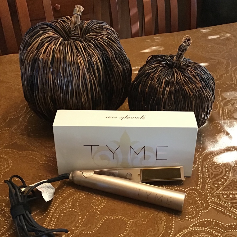 TYME Curling Iron Flat Iron Gently Used Save $$